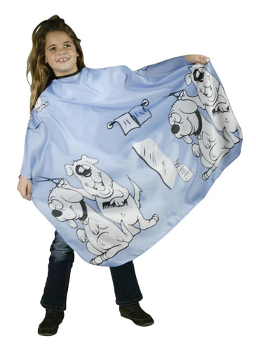 Peignoir Cape Enfant Dogy Cut Bleu