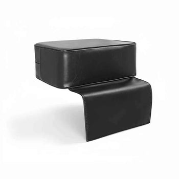 Pouf de fauteuil pour enfant Miki Noir (15cm)