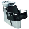 Fauteuil Bac de Lavage OREGON 2 Noir - Cuvette Céramique Inclinable