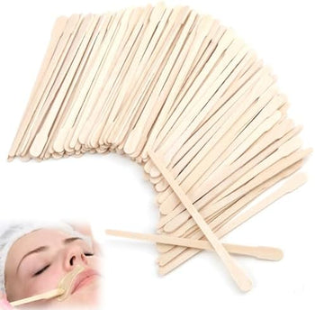 Spatules Cire - Petites, 138 x 5 mm, Lot de 100