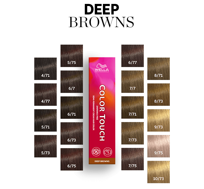 Coloration Color Touch Deep Brown Wella 60ml