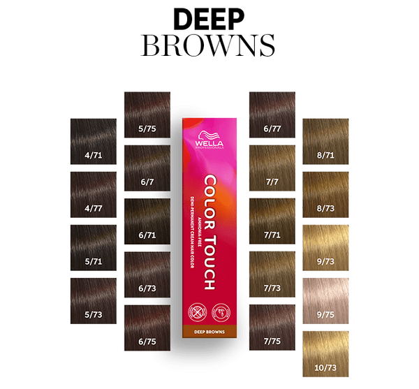 Coloration Color Touch Deep Brown Wella 60ml