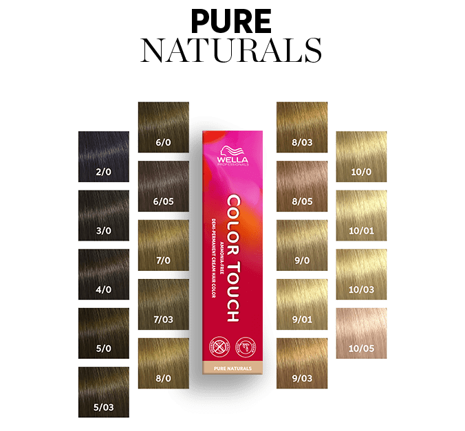 Coloration Color Touch Pure Naturals Wella 60ml