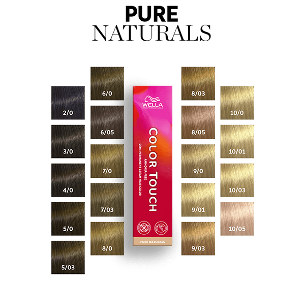 Coloration Color Touch Pure Naturals Wella 60ml