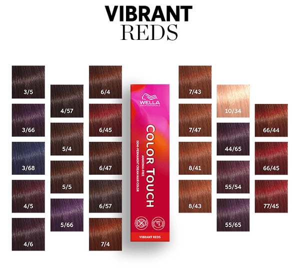 Coloration Color Touch Vibrant Reds Wella 60ml