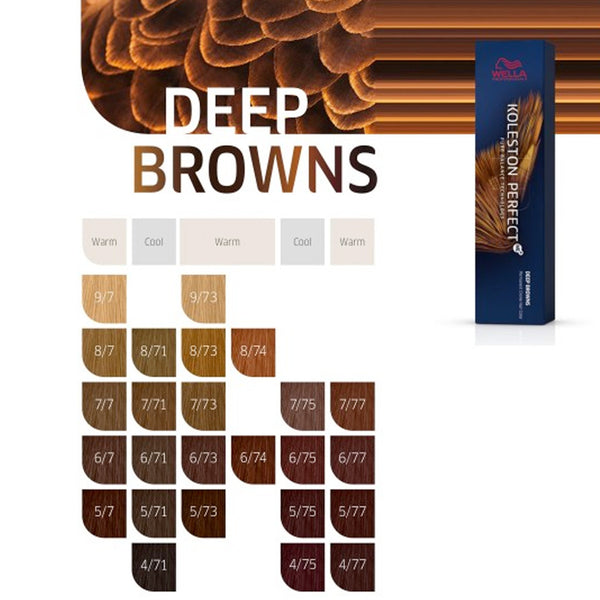 Coloration Koleston Perfect Me+ Deep Browns Wella 60ml