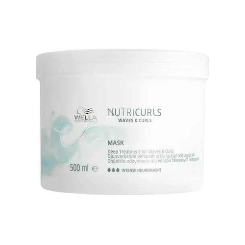 NUTRICURLS Masque Cheveux Bouclés Et Ondulés 500ml