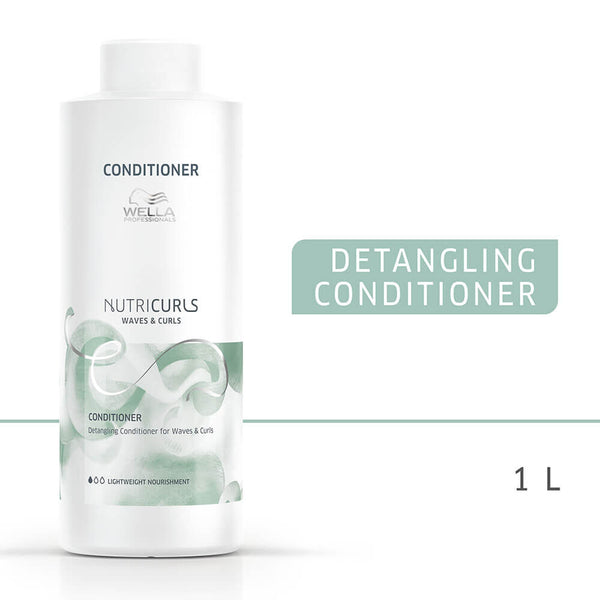 NUTRICURLS Conditionneur Lavant Cheveux Bouclés Et Ondulés 1000ml