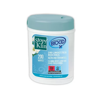 Lingettes nettoyantes Stopy Klin x200 Biocide