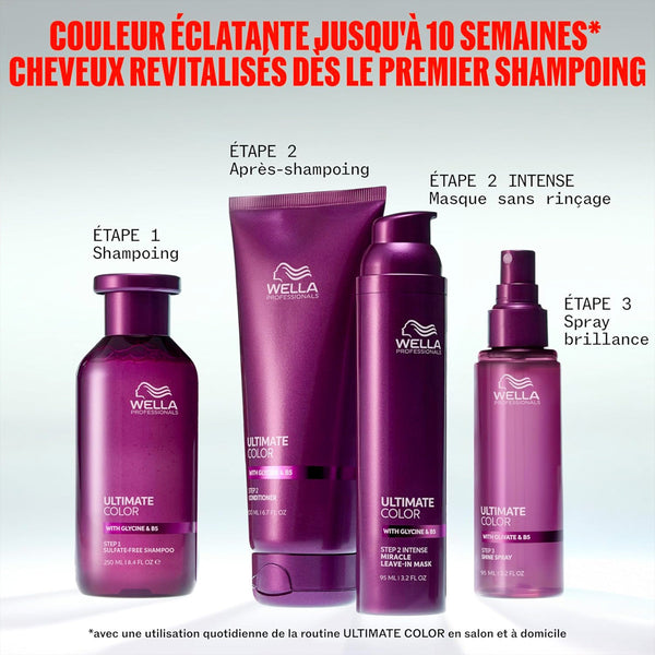 Shampooing Ultimate Color Professionals Wella - Cheveux Colorés - 1000 ml
