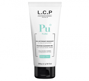 Gel nettoyant moussant à l'eau d'hamamélis 200ml
