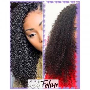 Perruque JERRY CURL 9A Full Lace 100% Naturel Luxurious virgin hair my-feline-zone