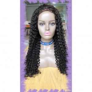 Perruque KINKY CURLY 9A Lace Frontal 13*4 Naturel Luxurious virgin hair