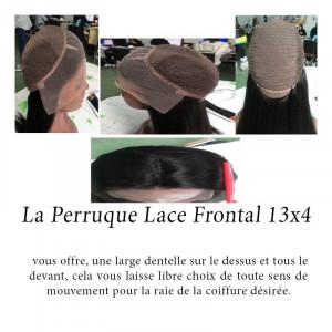 Perruque STRAIGHT 9A 100% Naturel Luxurious virgin hair Lace Frontal 13*4 my-feline-zone