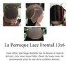 Perruque LOOSE WAVE 9A Lace Frontal 13*4 Naturel Luxurious virgin hair my-feline-zone
